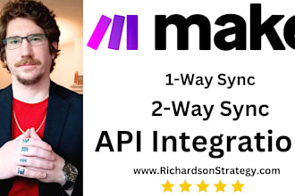 setup API software integration using make