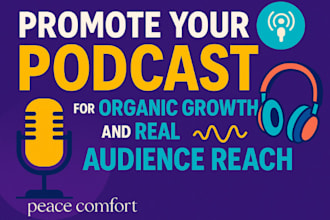 promote your podcast for organic growth and real audience reach