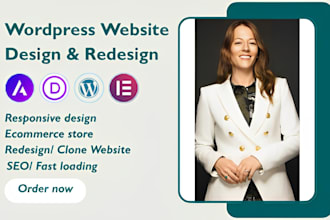 design or fix your divi wordpress website using divi theme and divi builder