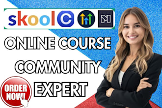 set up skool community coaching program mighty network membership site
