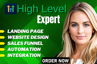 set up and manage your gohighlevel CRM, funnels, automation,