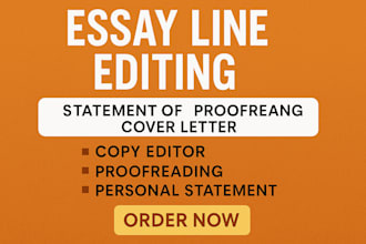 do line essay editing statement of purpose cover letter