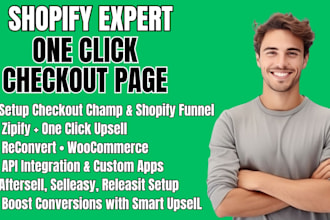 setup checkout champ shopify funnel zipify one click upsell reconvert woocommerc