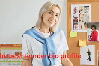 create a tinder bio profile