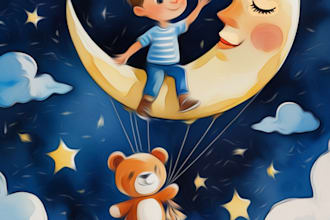 children story book illustration children story book illustration