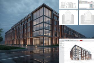 create archicad 3d models bim and photorealistic architectural renders