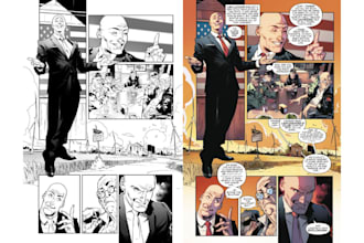 create comic book pages, manga panels, webtoon strips, and graphic novels covers