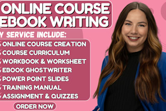 do online course ebook online course ebook writing ebook online course content
