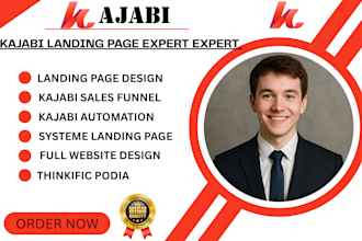 kajabi online course website landing page sales funnel click funnels systeme io