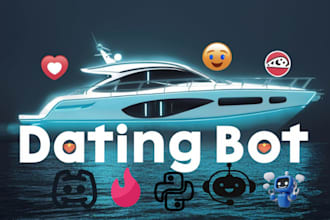develop dating app like tinder, happn, bumble, hinge and automation their bot