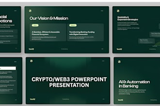 design crypto presentation blockchain PPT crypto powerpoint crypto pitch deck