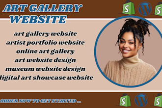 art gallery website design artist portfolio site online art gallery museum site