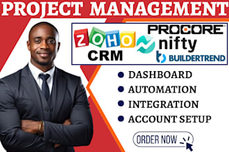setup coconstruct nifty expert buildertrend procore zoho crm project management