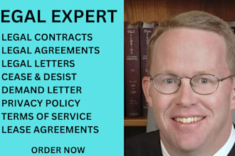 expertly draft and review legal contracts, agreements, ndas as your lawyer