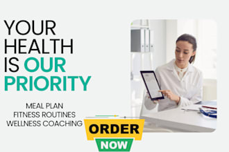do wellness coaching fitness routines meal plan nutritional professional
