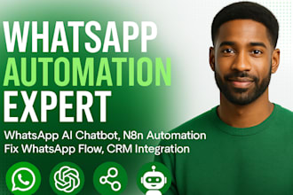 automate whatsapp integrate smart ai chatbots use n8n workflows and fix errors