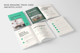visual redesign of travel or relocation guides