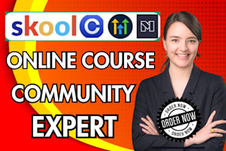 set up skool fitness wellness coaching community on podia