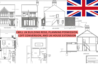 uk building regs, planning permission, loft conversion, and UK house extension