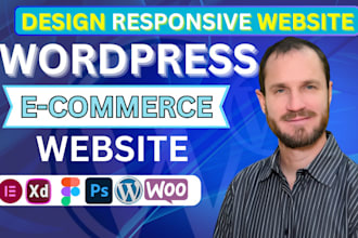 build,custom wordpress online store website,  avada landing page,wordpress seo