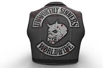 design custom fivem biker apparel, mc vests, kuttes, motorcycle, club clothing