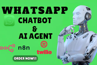 build whatsapp ai chatbot whatsapp n8n ai agent twilo n8n whatsapp automation