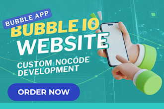 build your framer, bubble io, or webflow landing page website, bubble io app,cms