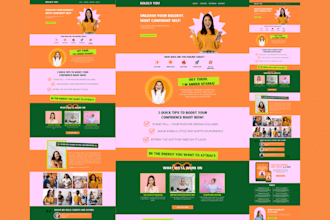 build coaching website, consulting website, author website, life coaching