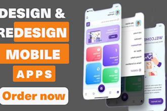 design or redesign your flutter app