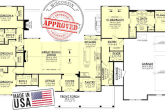 provide pe stamp and architectural plans for permit approval in all USA states