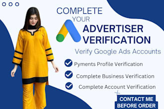 complete google ads advertiser verification