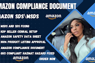 create sds msds safety data sheet for amazon hazmat fba compliance ghs compliant