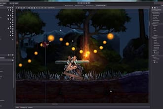 create 2d and 3d godot game and environment map