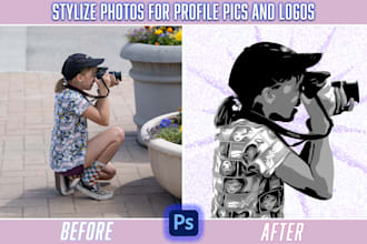 stylize, replace background, or touchup headshots and portraits