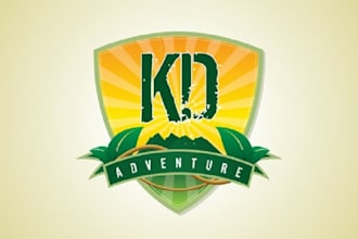 design modern adventure colorful logo