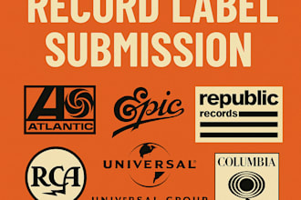 pitch your music to top active record label  to get signed