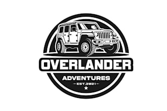 design high quality adventure company logo
