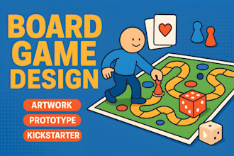 design board game design design card game art box mockup 3d board game animation