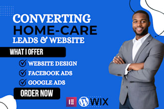 homecare website homecare leads homecare elderly care leads healthcare website