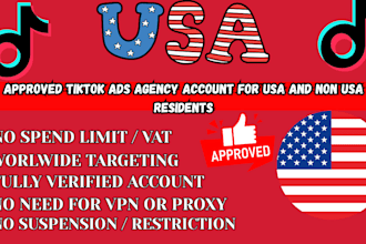 usa tik tok ads account setup US tiktok business centre for non us residents