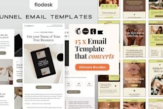 design in mailchimp, brevo, active campaign email marketing template newsletter