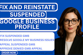 reinstate gmb suspension fix suspended google my business profile appeal gmb