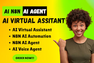 be your ai virtual assistant, n8n ai automation, n8n ai agent, ai voice agent