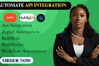 automate your business with API integration zapier bubble and webhooks