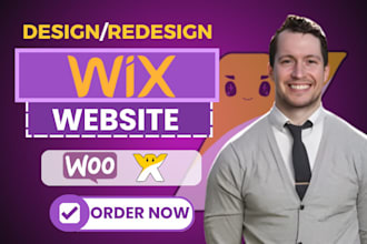 design or redesign wix website design or wix ecommerce website for your business