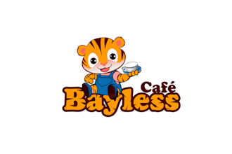 design amazing cafe mascot cartoon logo