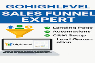do gohighlevel landing page sales funnel workflow ai calling agent with zapier