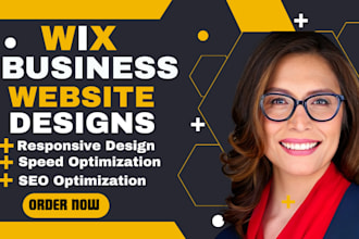 design or redesign wix website, business website, booking website