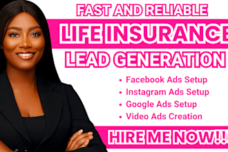 life insurance leads life insurance facebook ads life insurance google video ads