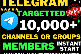 get 500 real telegram members for your channel